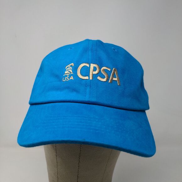 Arakawa Men's Strapback Hat CPSA Blue Adjustable Embroidered Logo - Picture 2 of 12